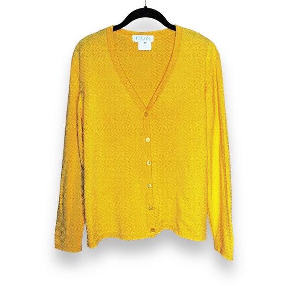 Vintage ESCADA by Margaretha Ley Cardigan Sweater EU 40 Small Medium - Picture 1 of 3